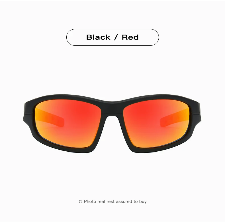 Polarisierte Sport-Sonnenbrille mit rutschfesten Nasenpads und sicherer Passform für Tennis, Fußball und andere dynamische Sportarten für Männer und Frauen – Detail 17