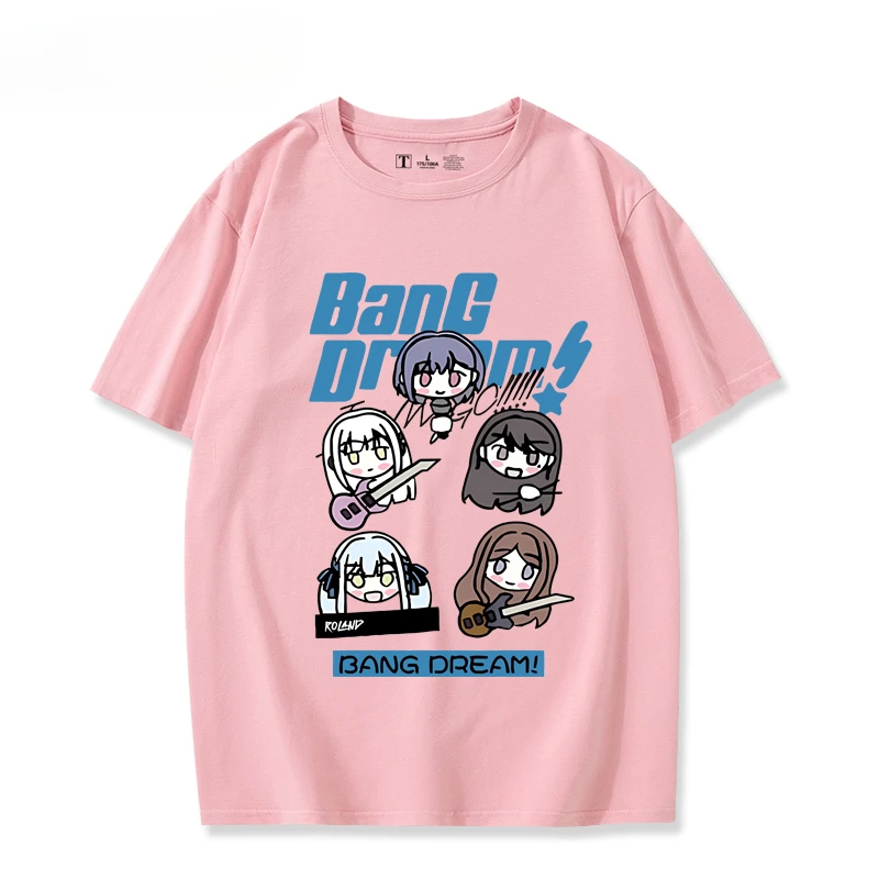 Anime BanG Dream! It's MyGO Oversized T Shirt Women Men Summer