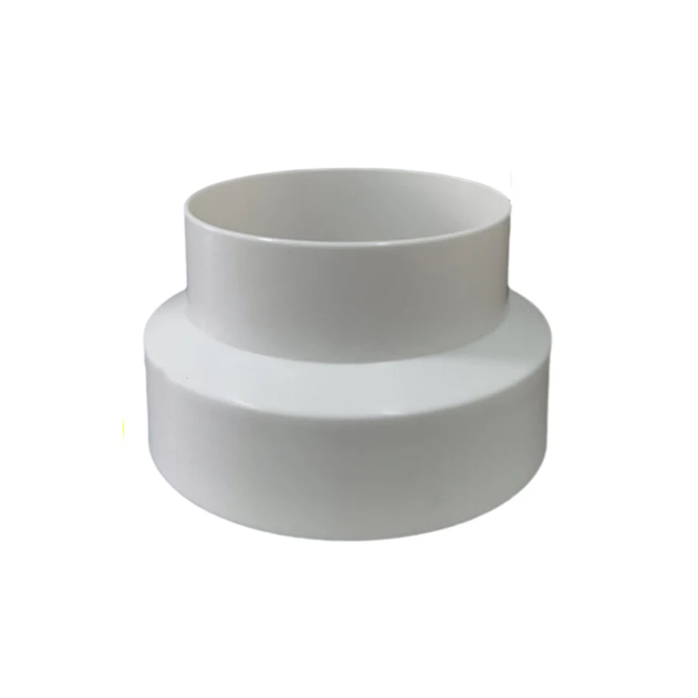 

ABS Vent Pipe Reducing Adapter Suitable For Duct Fan Hot And Cold Vents Exhaust Duct Smoke Pipe Conversion Joint Pipe Fittings