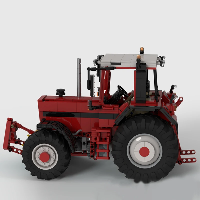 Ih 1455 Lego Technic Case Tractor TRAKTOR S Pluhem Stavebnice Na