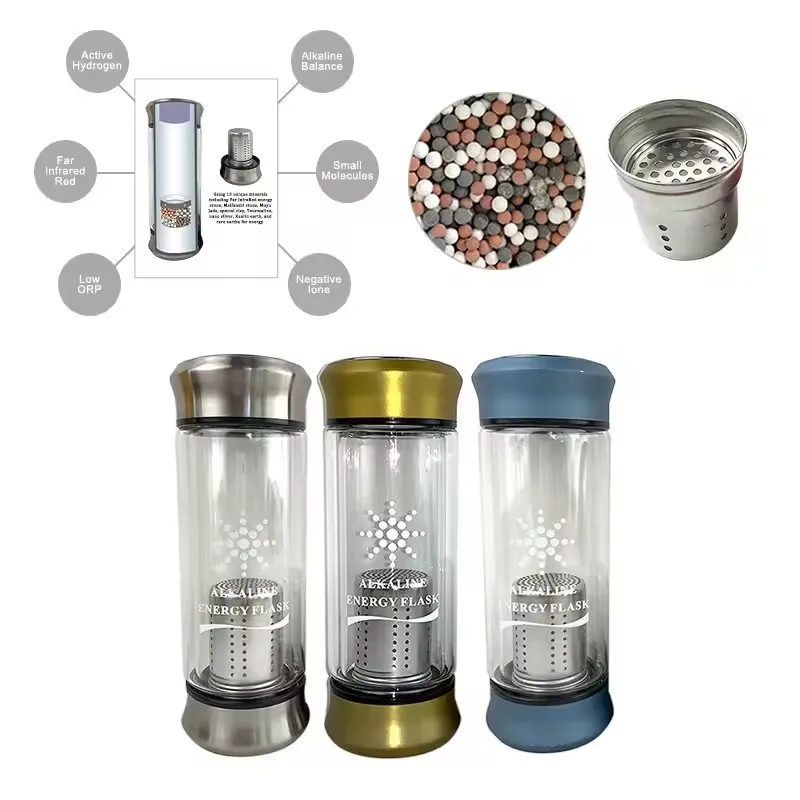 The new 400ml Tomalin mineral alkaline energy water cup/Weakly alkaline anion water cup