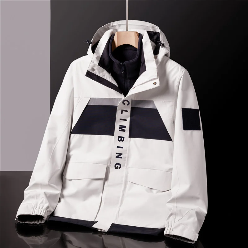Tactical Clothing Casual Parkas Men Luxury Motorcycle Jacket Work Wear Bigsize Coat Autumn Men's Windbreaker Custom Jackets Man