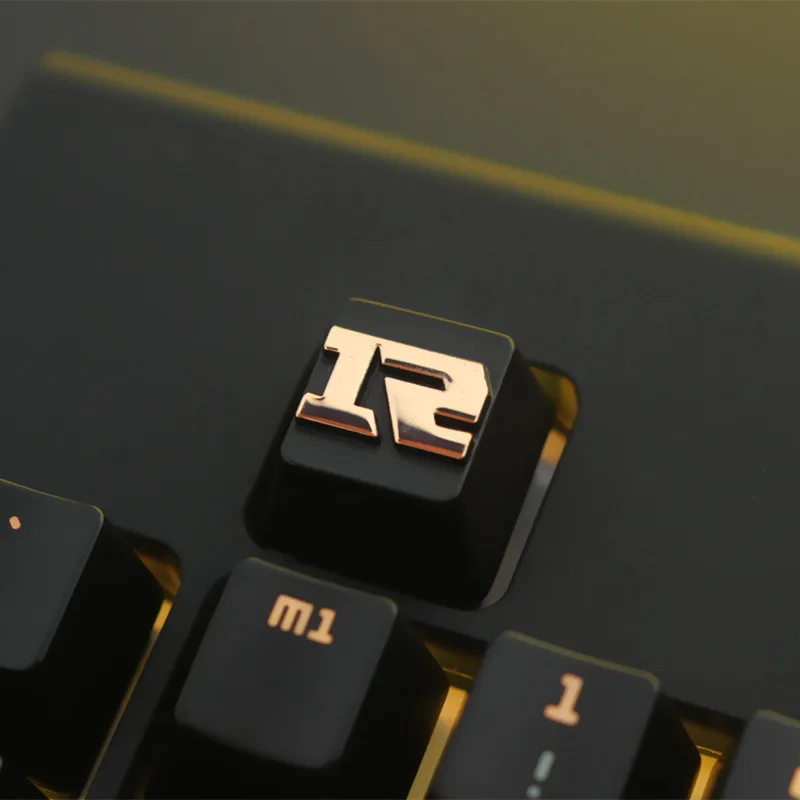 keyboard for multiple computers Zinc Aluminium Alloy Key Cap Mechanical Keyboard Keycap For DNF Dota 2 OW PUBG Genji R4 Height Stereoscopic Relief Customized keyboard desktop