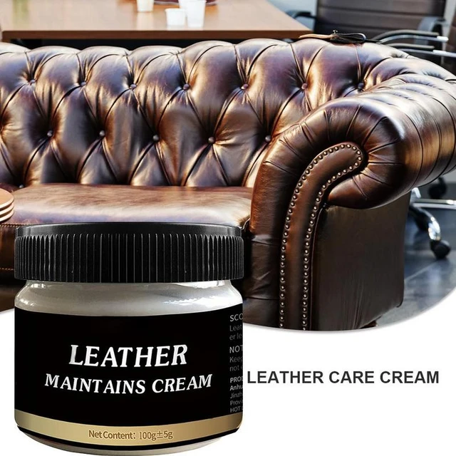 Leather Care Cream Deep Nourishing Leather Recoloring Balm Leather