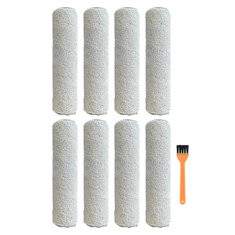 

9Pcs Replacement Roller Brush Kit Parts For UWANT X100 Household Wet Dry Sweeper Cleaning Tool Mian Brush Home