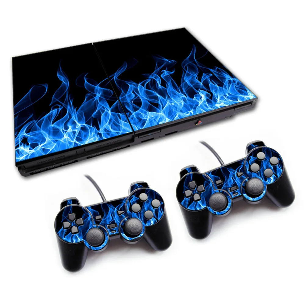 Customized Vinyl Controller Skin Sticker Covers for PS2 slim 70000 series images - 6