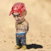 Hip Hop Legend Commemorative Resin Ornaments Tupac and Biggie statue Memorial Statue Crafts Characters Sculpture Home Decoration 4