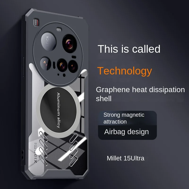 Heat Dissipation Magnetic Protective Phone Case - Hard Back Cover