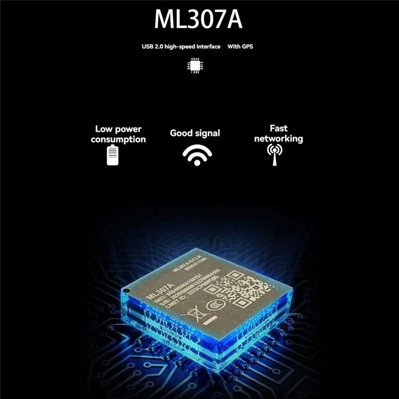 BNVN-ML307A 4G 풀 네트콤 모듈 USB 인터넷 모듈(GPS 다기능 휴대용 모듈 포함) 드라이버 없음 A