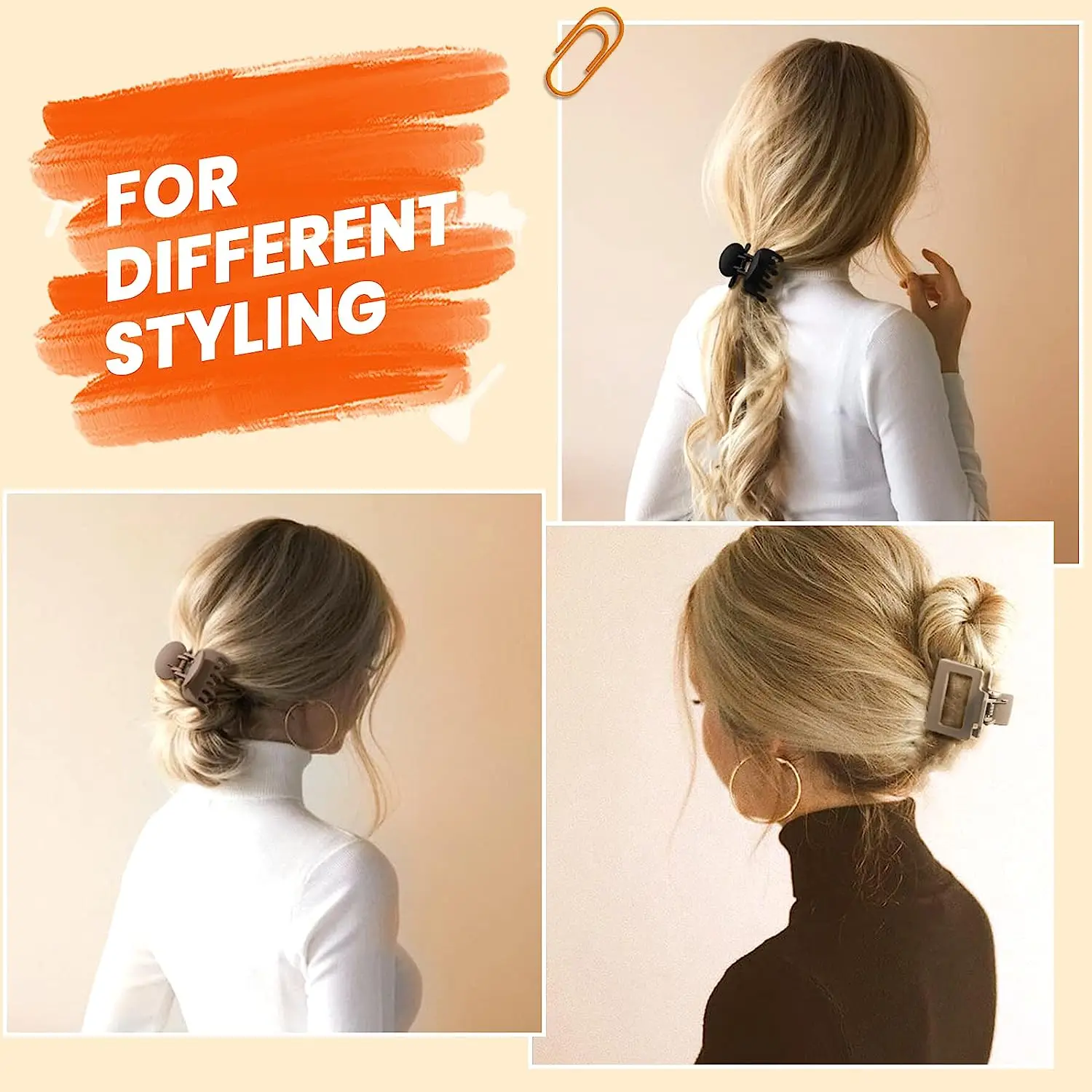 Smarsty Hair Clips Set