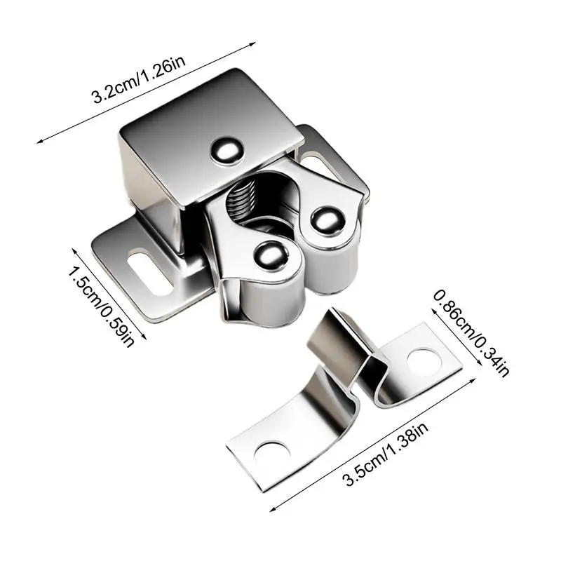 Cabinet Magnetic Catch Powerful Cabinet Door Magnets Heavy Duty Magnetic Closure Hardware Door Catch For Home Studio