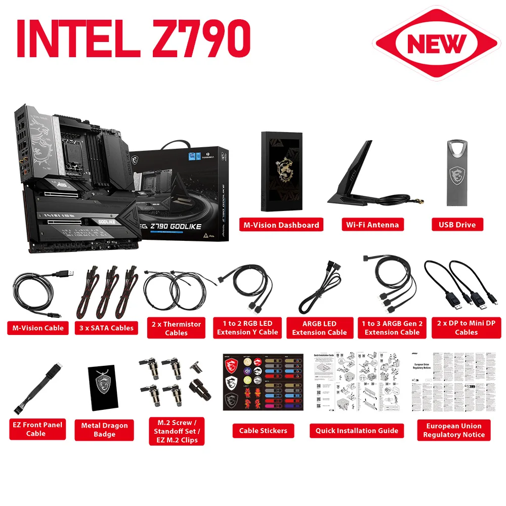 Рисунок 2 - Материнская плата INTEL Z790 DDR5