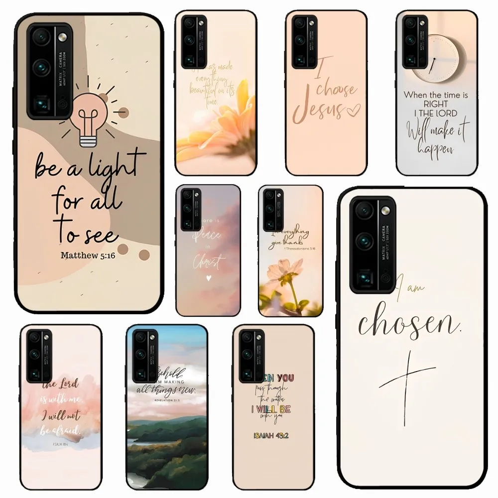 

Christian bible jesus Phone Case For Huawei Honor 10 lite 9 20 7A pro 9X pro 30 pro 50 pro 60 pro 70 pro plus