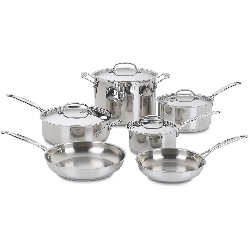

Cuisinart Chef's Classic Stainless Steel Cookware Set