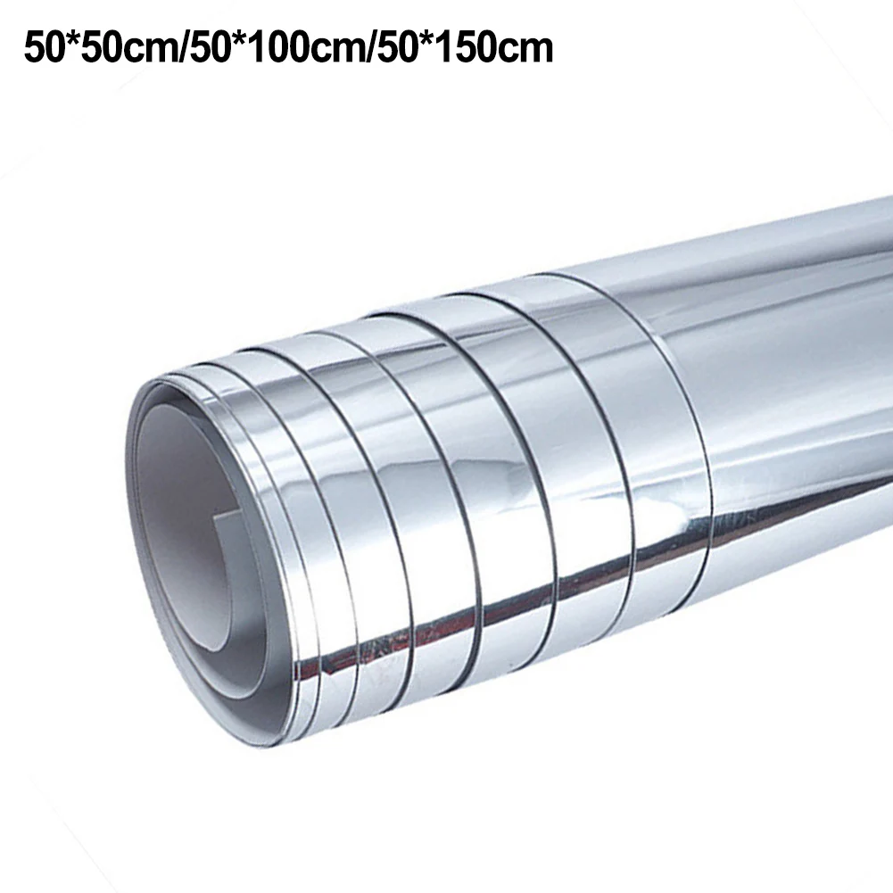 Wall Sticker PET 0.1MM Thick Film Adhesive Bathroom Decoration DIY Mirror Wall Sticker Soft Mirror Stickers mirror wall sticker,wall sticker
