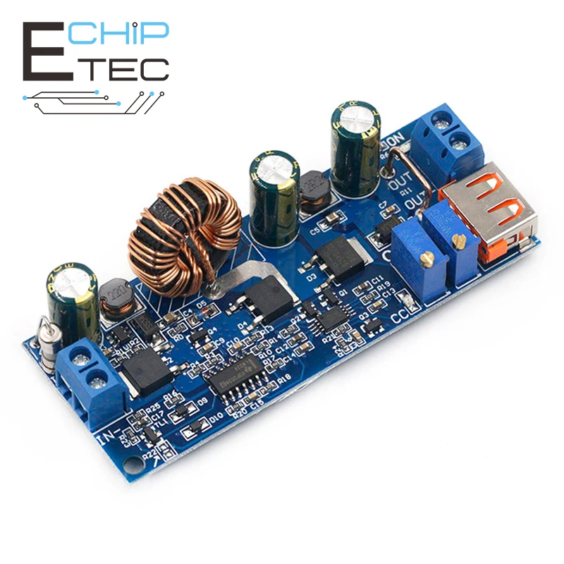 

DC DC Step Up Boost Converter 2-24v to 3-30v 4A 80w CC CV Power Module Adjustable Regulated power supply 3.7V 6V 9V 12V With USB