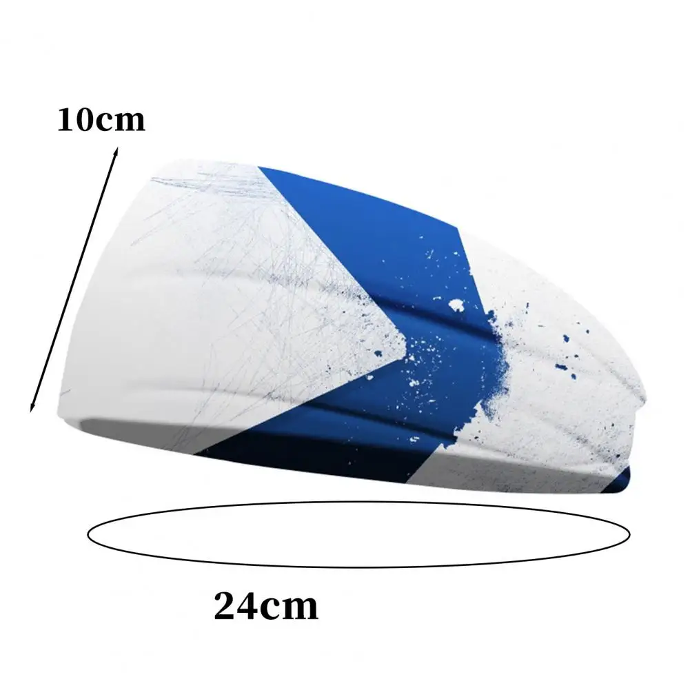 

Дышащая спортивная повязка на голову Влагоотводящая повязка на голову для йоги бега Нескользящая повязка для спорта очень мягкая эластичная для тренировок