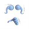 2PCS Swimming Earplugs Waterproof Reusable Silicone Ear Plugs Diving Sport Plugs For Water Surf Showering Swimming Accessories 2