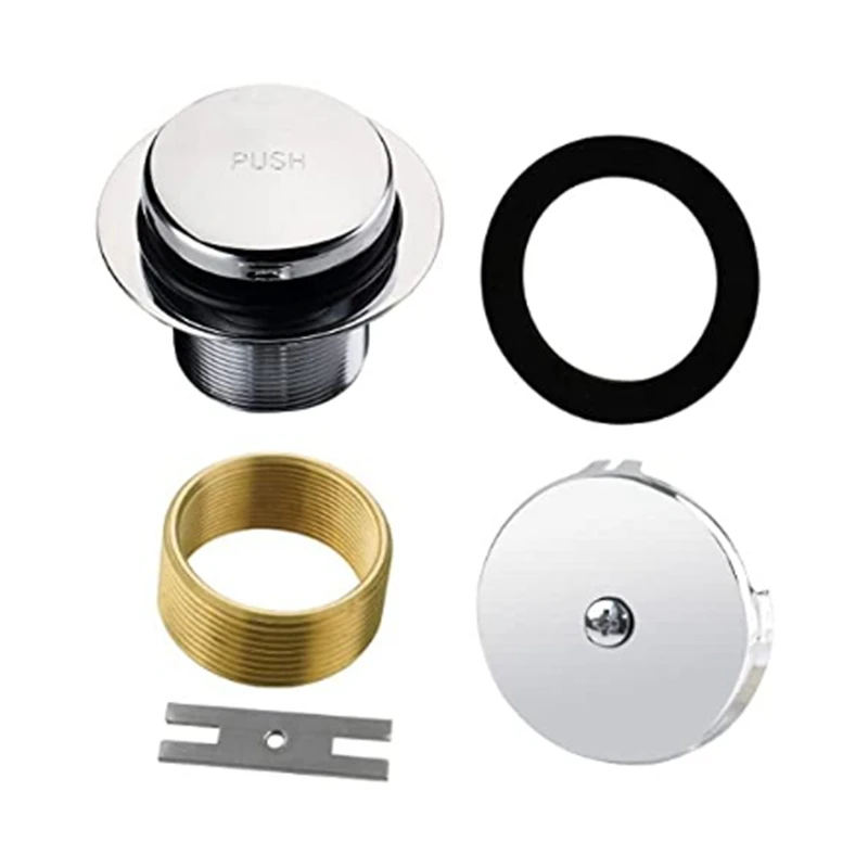 

Наконечник для слива ванны с одним отверстием, набор для слива ванны, комплект для переоборудования, комплект для замены грубой резьбы