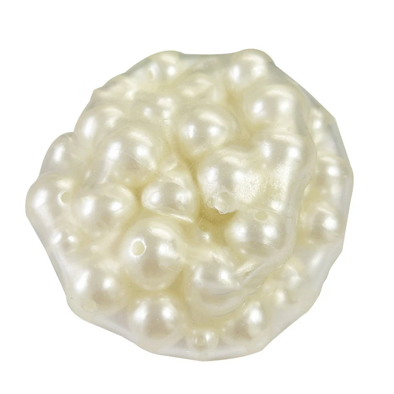 Stress Relief Squeeze Pearl Balls Stress Ball Fidget Toy Glazed Beads Vent Ball Pearl Balls Party Kids Fidgeting Girl Baby Toy 6