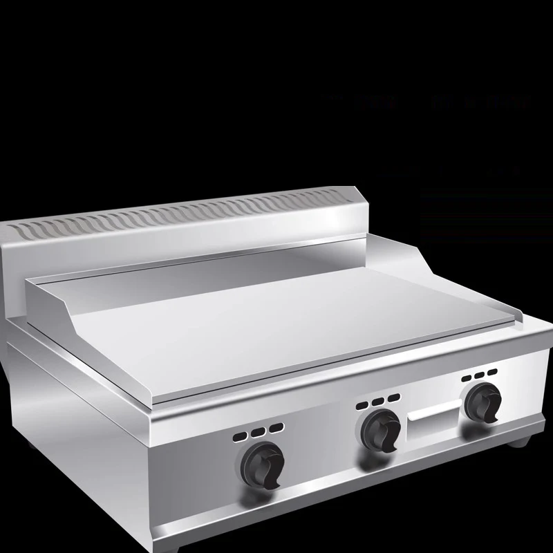 3-burner high-power gas teppanyaki, gas griddle, gas pancake oven, hand-held pancake machine 4