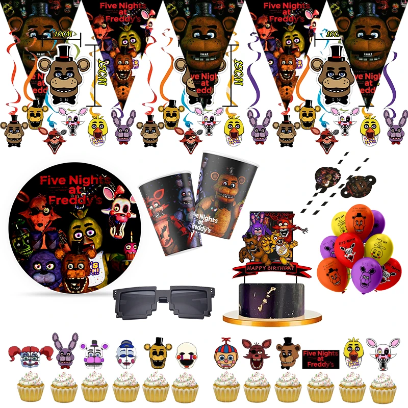 FNAF Photo Props Fnaf Party Printable Fnaf Birthday New Zealand ...