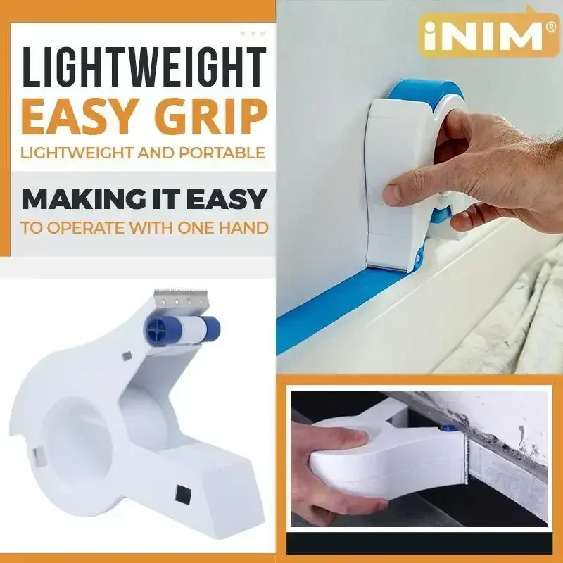 Painter Masking Tape Applicator Dispenser Machine Wall Floor Packaging Sealing Tool for 1.88-2" x 60 Yard Standard Tape