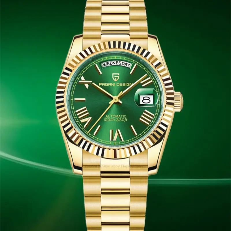 

Часы PAGANI DESIGN Мужские механические с сапфировым стеклом, нержавеющая сталь, 2023