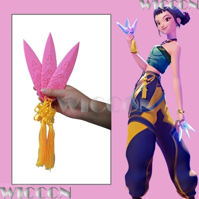 Arme Cosplay Demon Hunters 63 Cm - Impression 3D Détaillée - Accessoire Anime, Collection Et Décoration