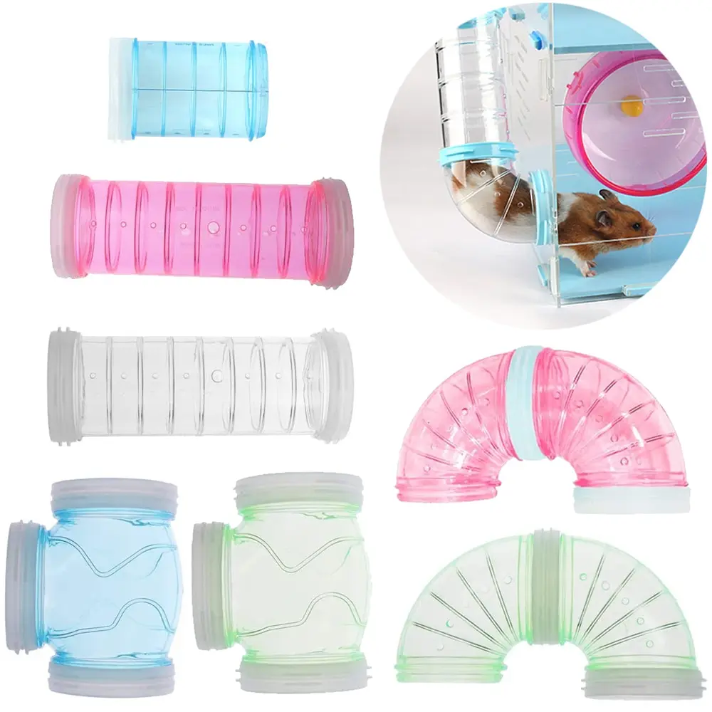 Hamster Tube External Training Maze Pipe Mouse Rat Toy Accessories For