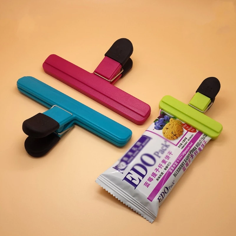 Description Picture 3 of itemHousehold Storage Plastic Bag Sealing Clip Food Preservation Moisture-proof Sealing Clip Creative Snack Milk Powder Tea Bag Clip
