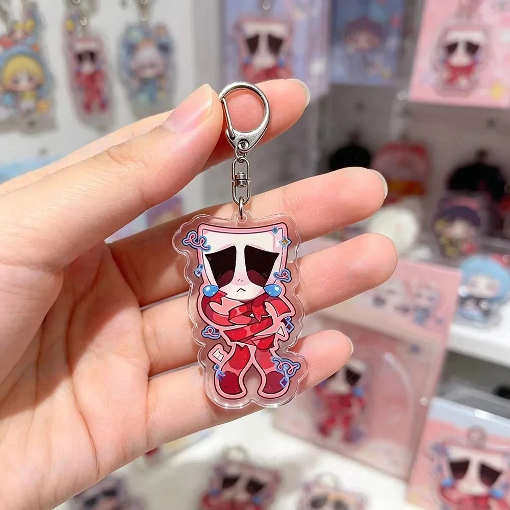 Chibi Anime Kawaii Keychain for Manga Fans - Adorable Cartoon Bag Accessory and Jewelry Gift