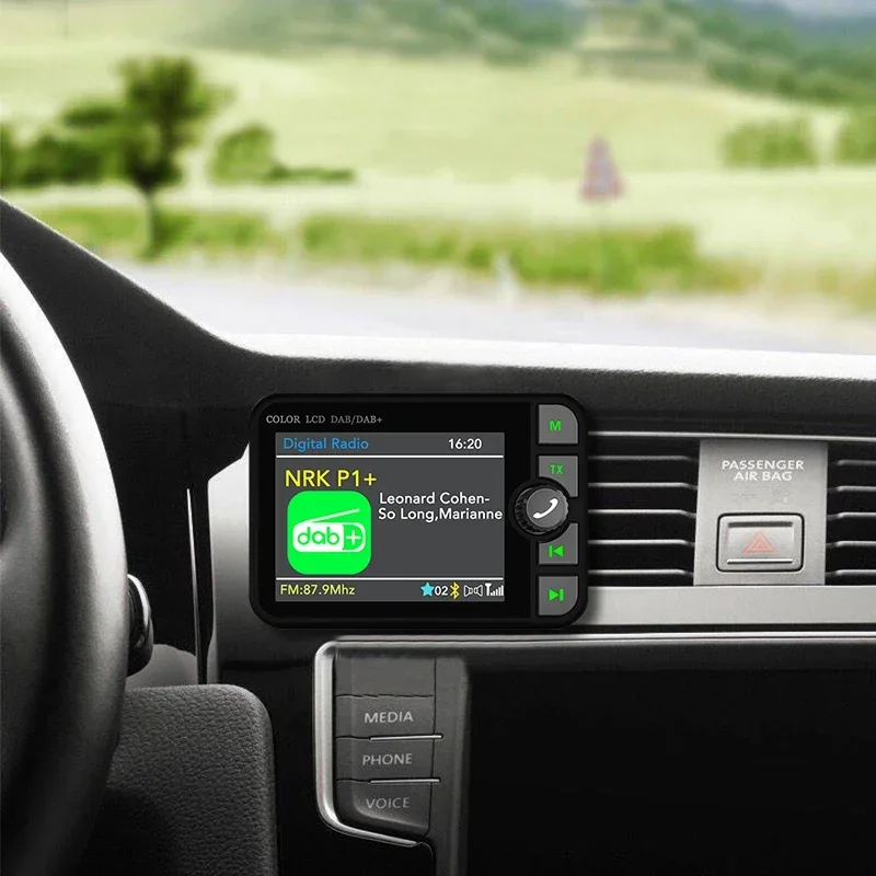 MP3 Music Player Car Music Player Car Multimedia Player Car Radio Player Car Radio 2.4-inch Color LCD DAB/DAB+ Radio Receiver Bluetooth MP3 FM Digital Signal Broadcasting for European Cars