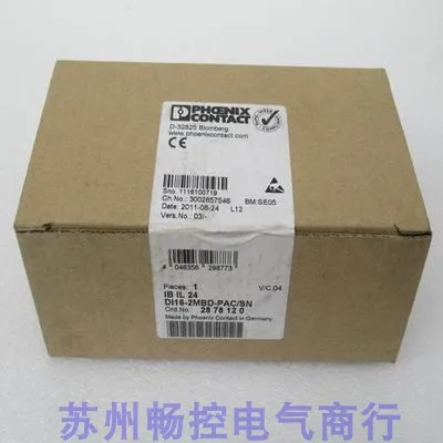 

New PHCENIX CONTACT Module IB IL 24 DI16-2MBD-PAC/SN Stock 2878120