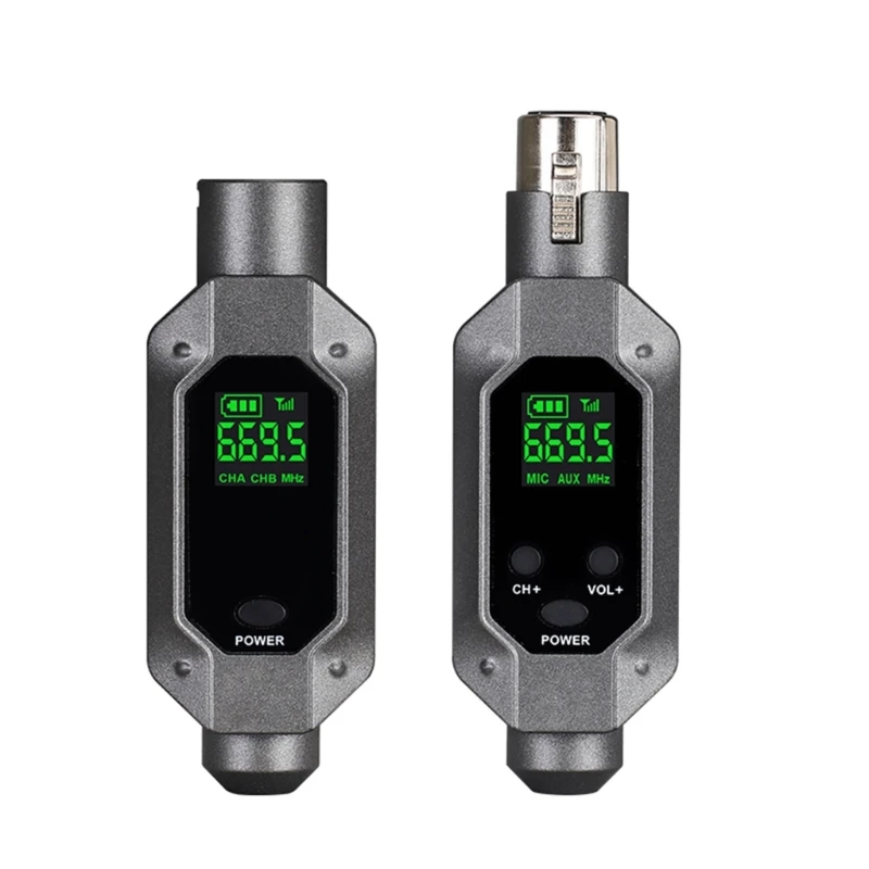 

Надежный беспроводной микрофонный передатчик для сцены, выступлений и студийной записи. Надежный металлический преобразователь