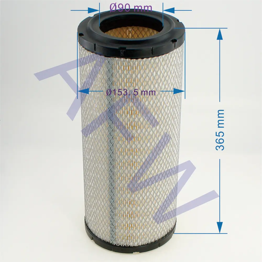 H3QA1-00501X-1 K1535PU, air filter, For 4-5T internal combustion Heli forklift truck 지게차
