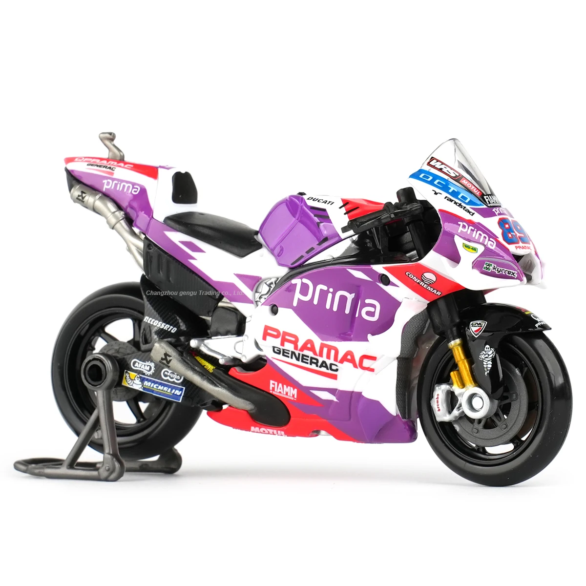 Maisto 1:18 2022 GP Racing Ducati Pramac Racing Die Cast Vehicles Collectible Motorcycle Model Toys 2