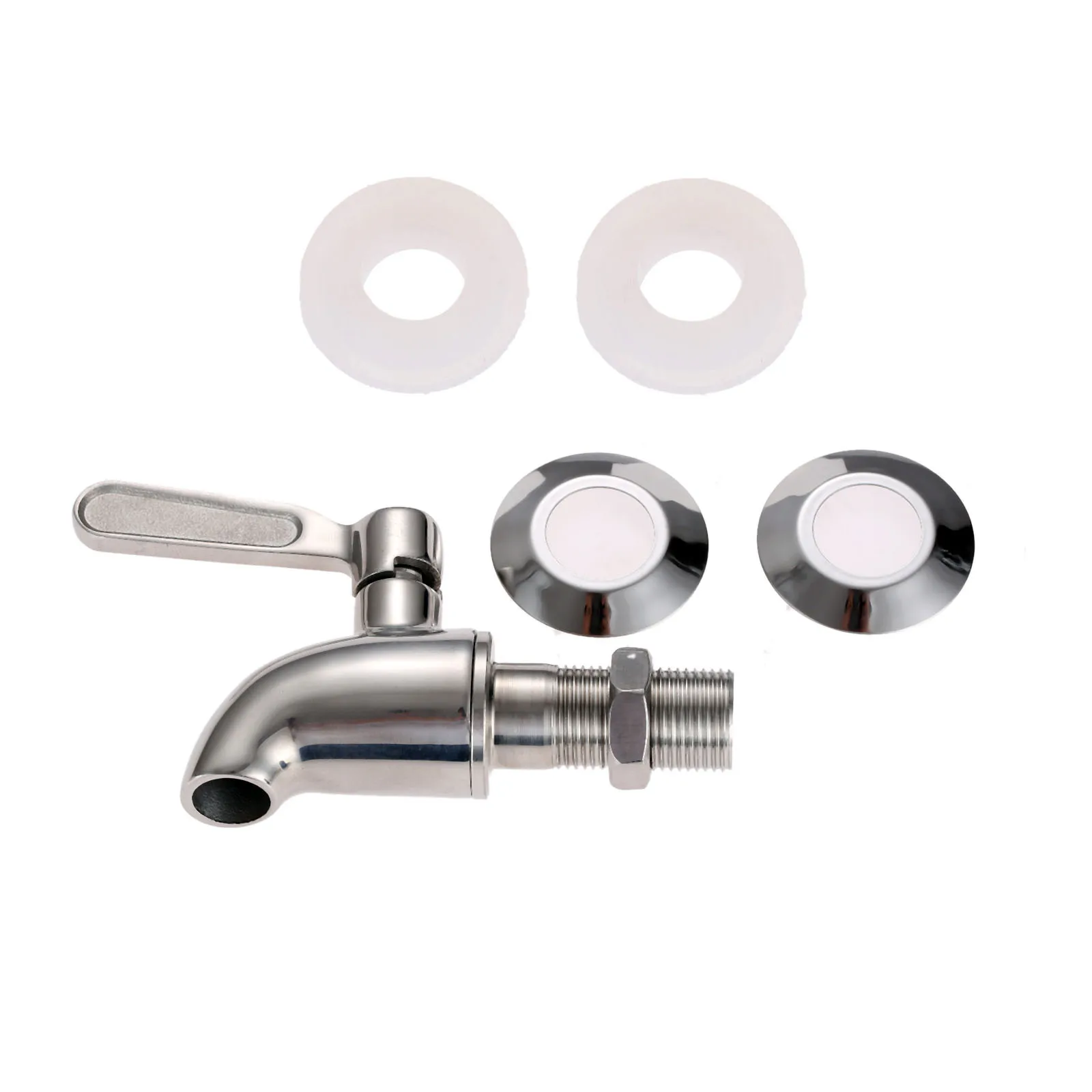 1set304StainlessSteelDrinkDispenserSpigotWineBarrelFaucetAnti