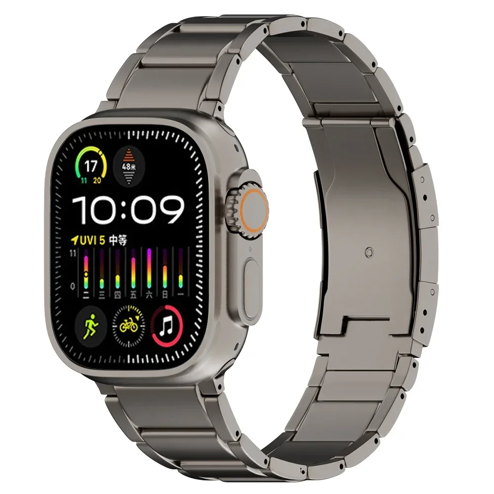 Luxury Titanium Business Style Watch Strap Bracelet