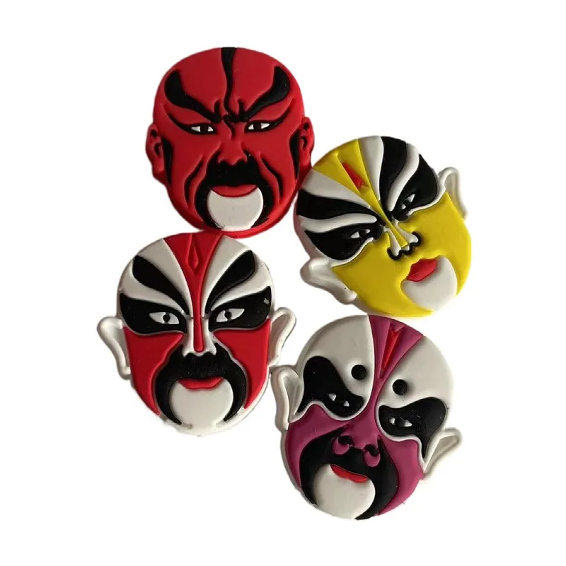 skull Tennis Damper Shock Absorber to Reduce Tenis Racquet Vibration Dampeners 5pcs