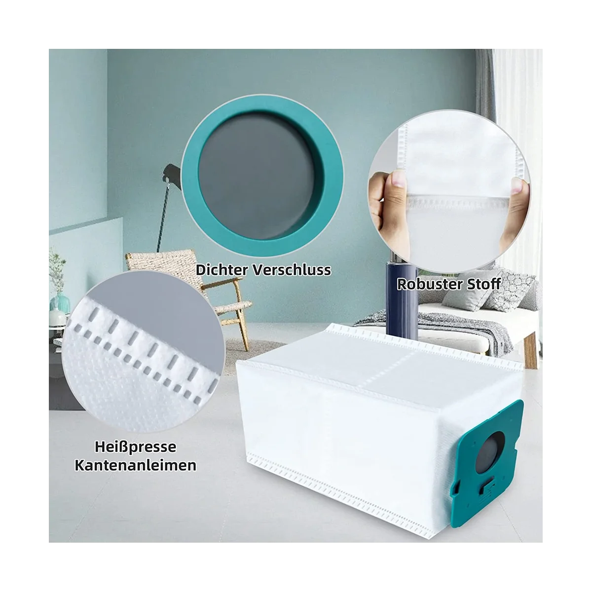

VCA-ADB952 Vacuum Cleaner Bags for Samsung Bespoke Jet Pro Extra / Complete Extra / Complete / Pet Handheld Vacuum