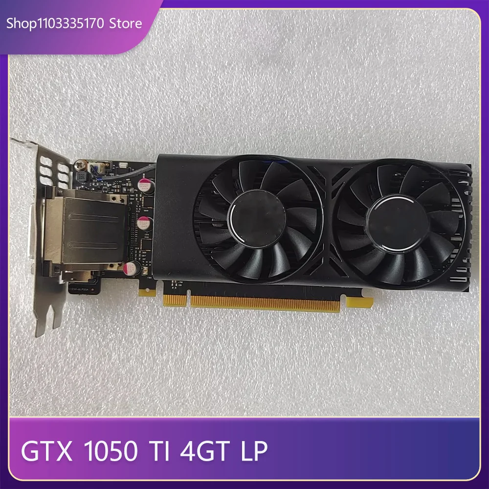 For MSI GTX 1050 TI 4GT LP 4G Full Half Height Game Graphics Card