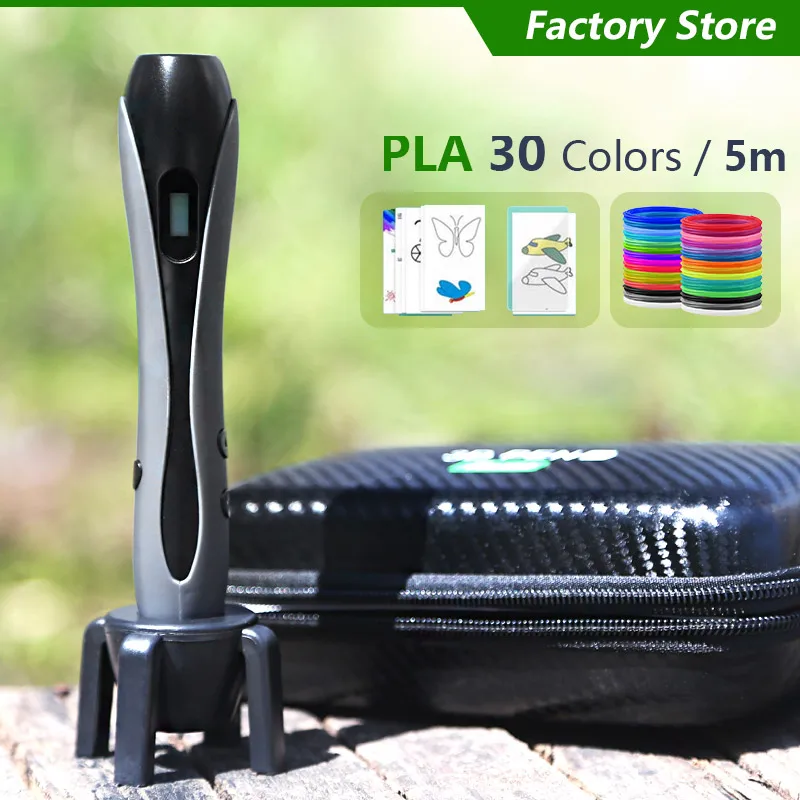 The New Cool Modeling 3D Pen 3d Creative Drawing Pens, Stimulate Children's Creativity 30 Colors 150m Filament