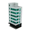 Original 1/150 N Scale Scene Outland Models Colored Railway Modern City Building DIY Assembly Micro Toy Landscape Xmas gifts 6