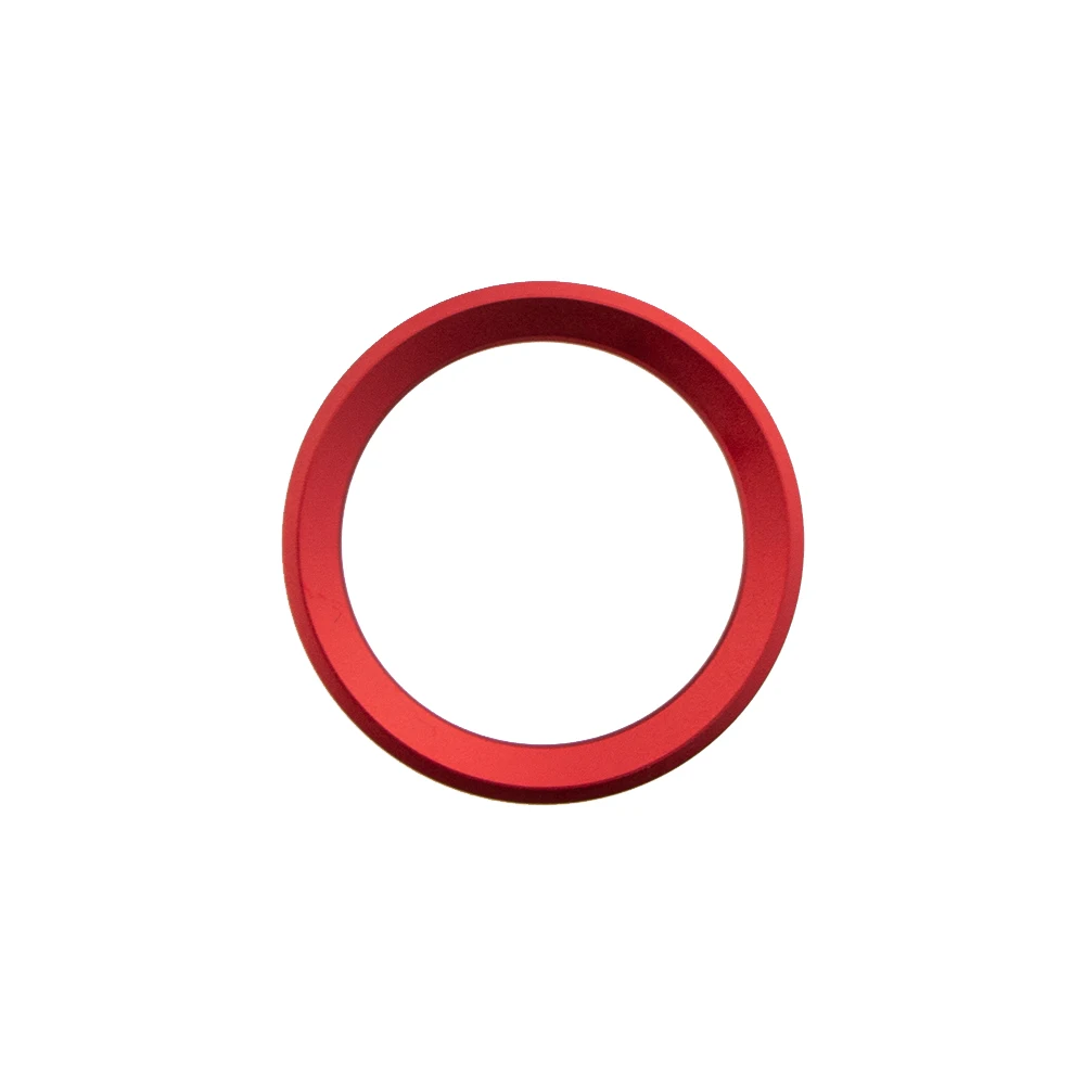 Premium Aluminum Steering Wheel Logo Trim Cover