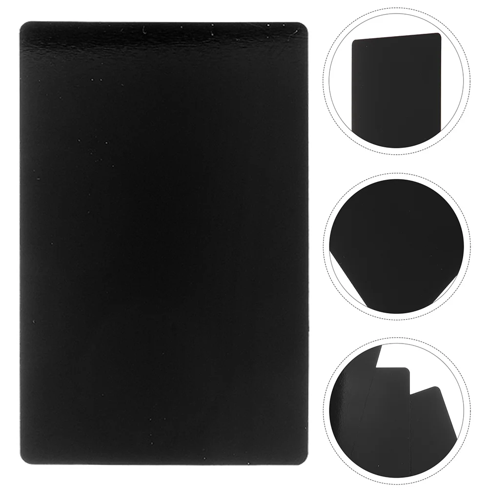 20 Pcs Metal Business Card Cards Personalized Blanks Name Sublimation Luggage Tag Aluminum