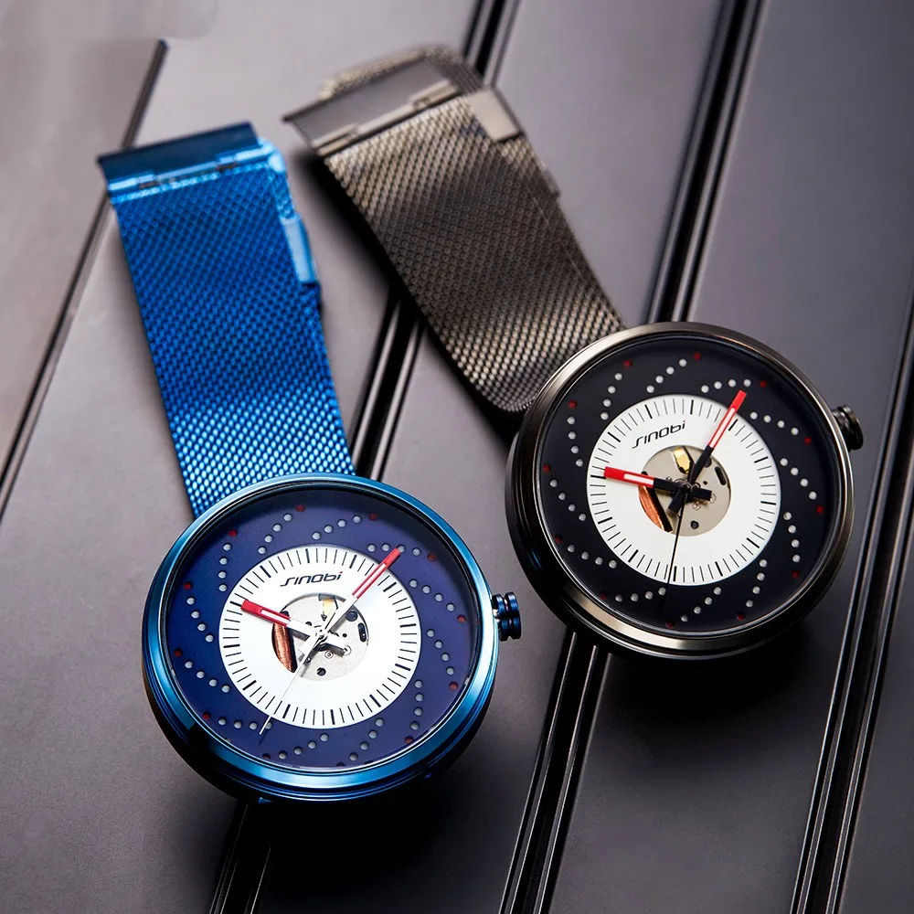 

Модные механические мужские часы от бренда Your Own, роскошные часы с автоматическим механизмом и календарем, наручные часы