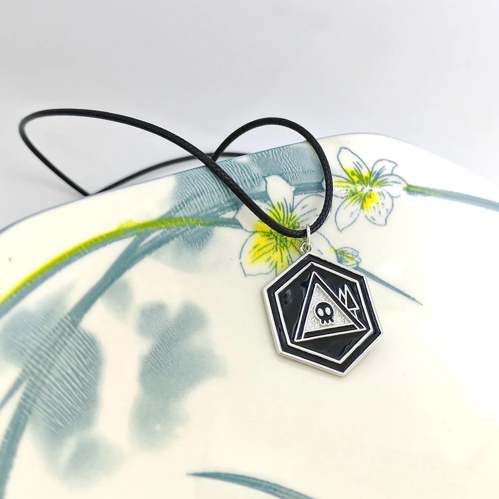 Murder and The Drones Necklace Classic Cartoon Periphery Enamel Pendant Necklace Jewelry Collection 5