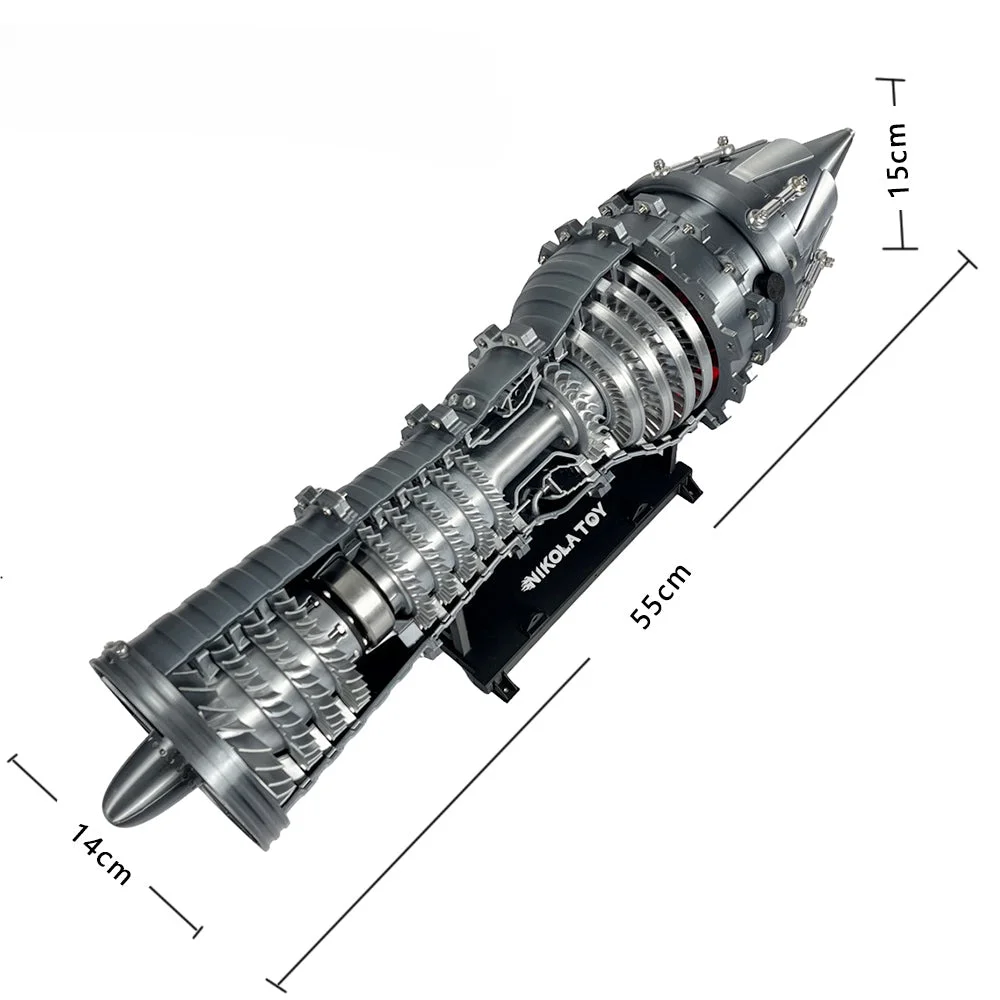 タービンエンジンモデルのおもちゃ,GE-J79,軍用ジェット発電機