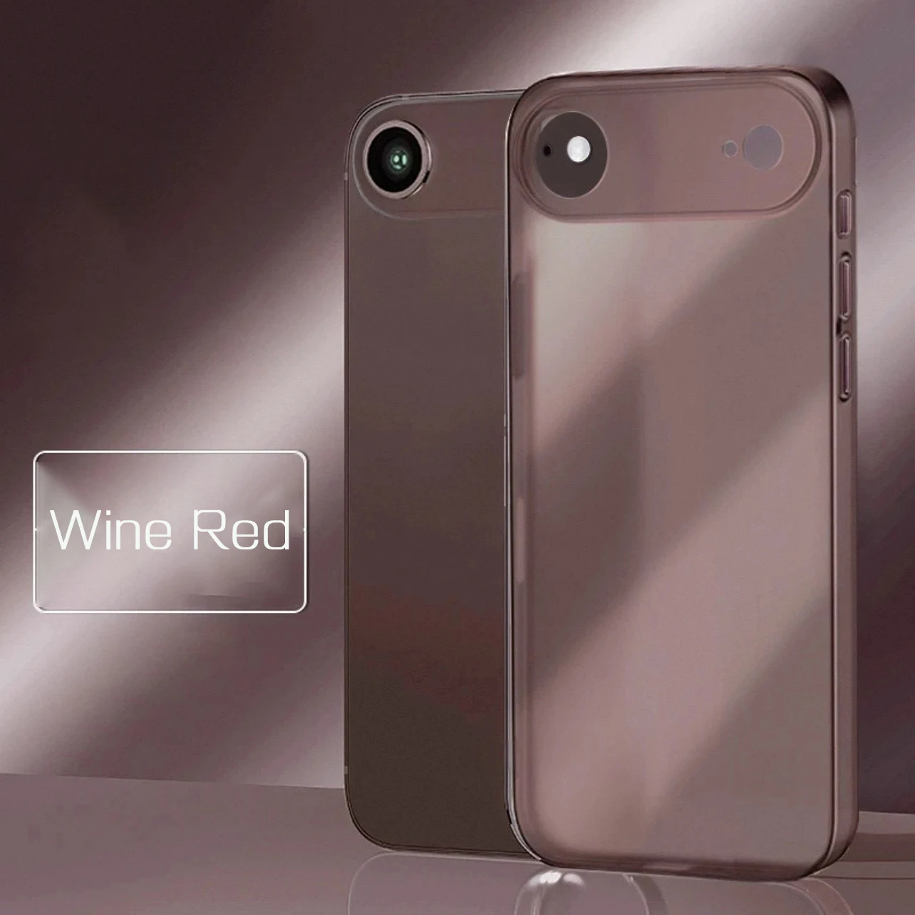 Sleek Matte Soft TPU Shockproof Translucent Phone Case